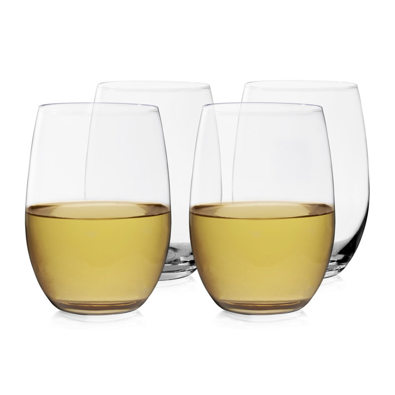 Vino Stemless White Wine Glasses