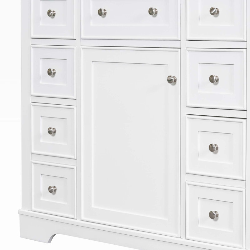 Meuble-lavabo sur pied simple 35,6 po Shawver