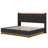 Lecroy Upholstered Bed, 360 Surround LED Function, Hydraulic Storage-1930122392
