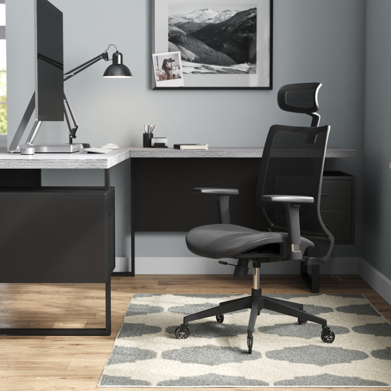 Cherle Mesh Task Chair with Headrest