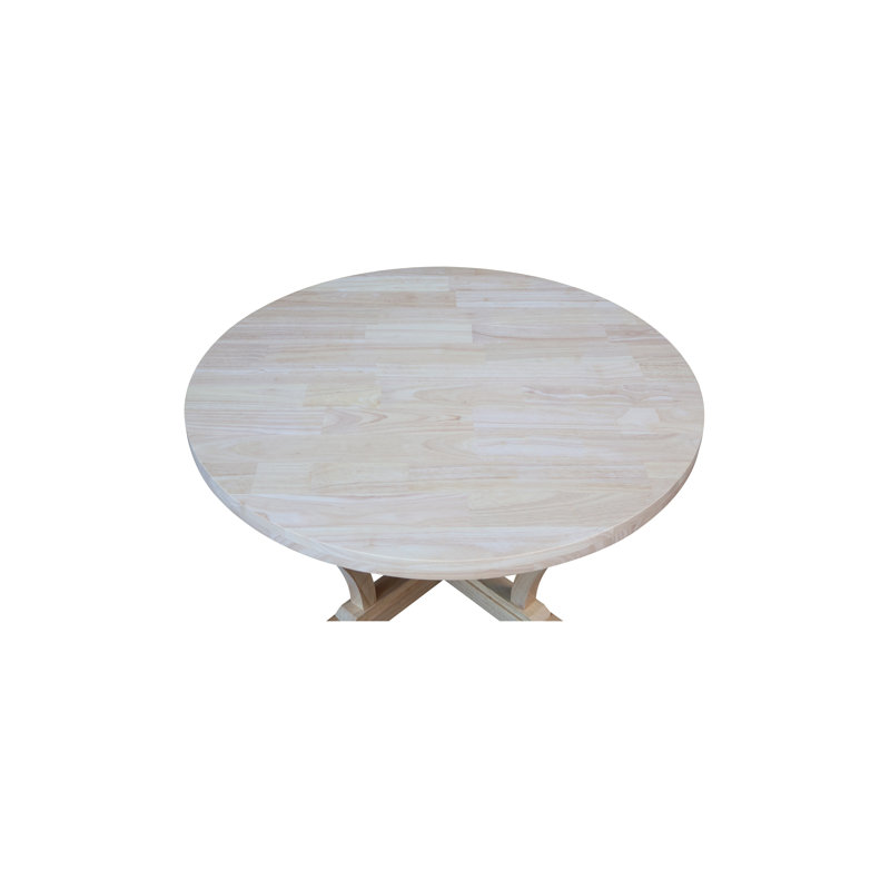 Table basse Ahlyvia, Dessus sans finition / base sans finition