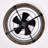 Rishel Caged Ceiling Fan with Remote Control