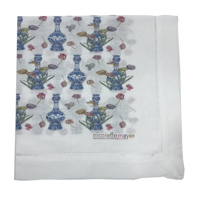 Purissima Mini Hemstitch 22" Linen/Cotton Napkin