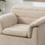 Fauteuil d'appoint rembourré surdimensionné et déhoussable de 97 cm de large, fauteuil en chenille, canapé une place pour salon-44177346