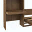 Lit escamotable avec armoire latérale réversible de gauche à droite, lumières DEL, tiroirs et armoires à tablettes de rangement multiples-1598173444