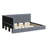 Upholstered Daybed/Sofa Bed Frame-1957586061