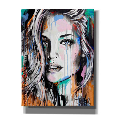 «Valery» par Loui Jover, toile, art mural