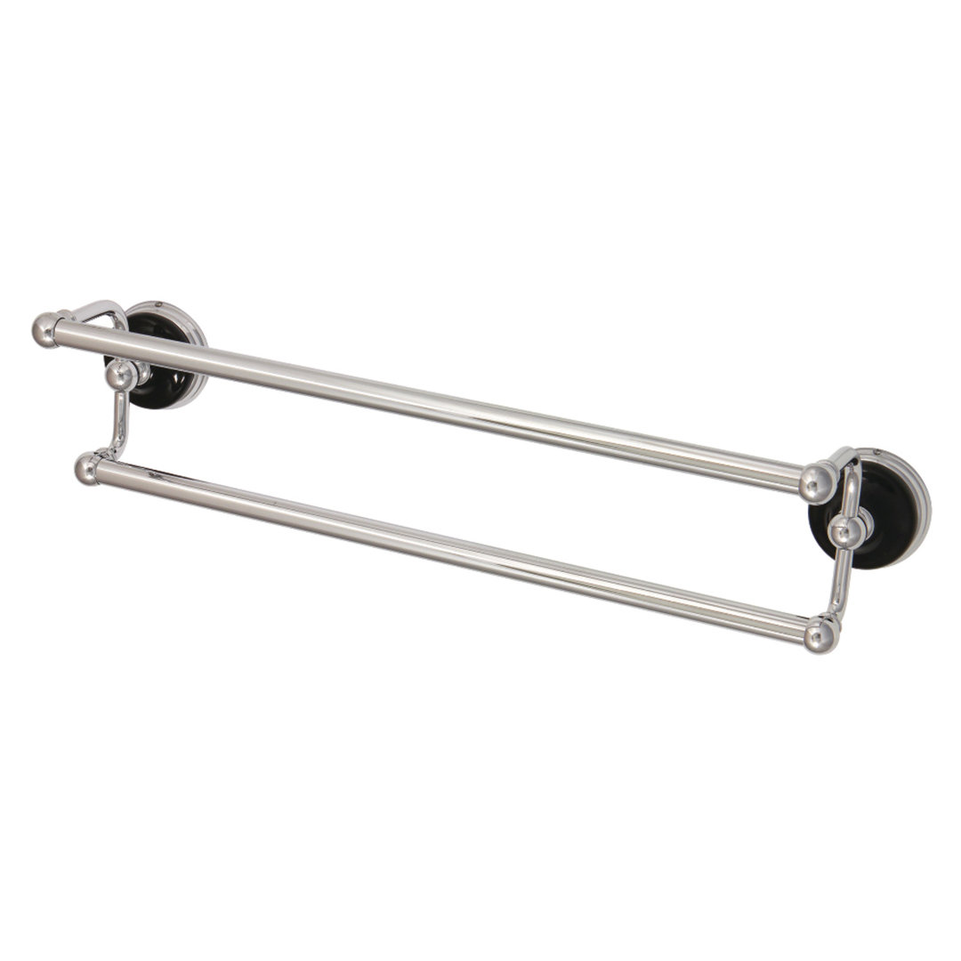 Kingston Brass Water Onyx 18-Inch Dual Towel Bar Kingston Brass 