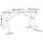 Armony Dining Table Legs Y-Frame Steel-1789049952