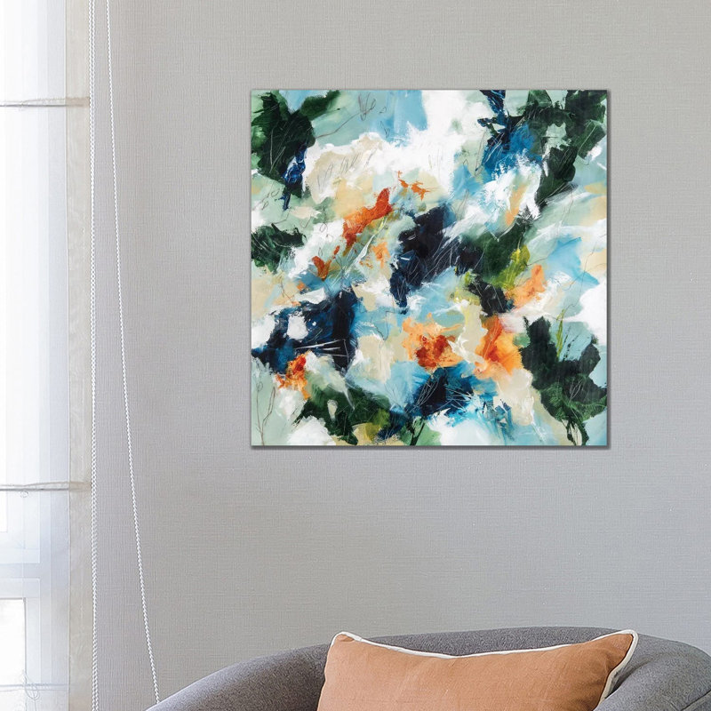 Nature Imprints I by Cristina Dalla Valentina - Painting on Canvas, Wrapped Canvas, 66.04 cm H x 66.04 cm W x 1.91 cm D