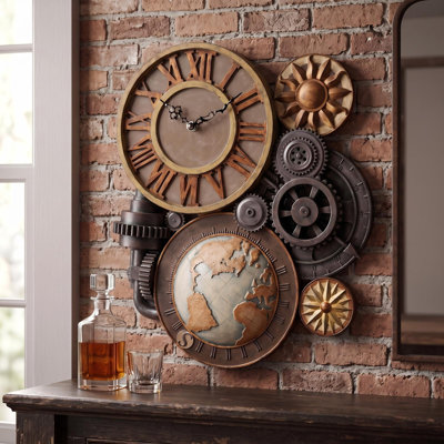 Bagdad Gears of Time Wall Clock