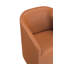 Chaise rembourrée en cuir massif Anna-86778074