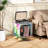Samuelsson Acrylic Side Table, Nightstand Bedside Table-1630104910