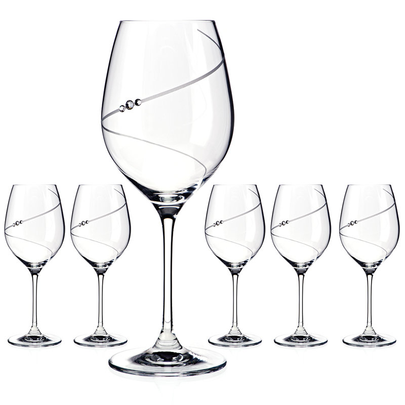 470ml Crystal Red Wine Glass Set