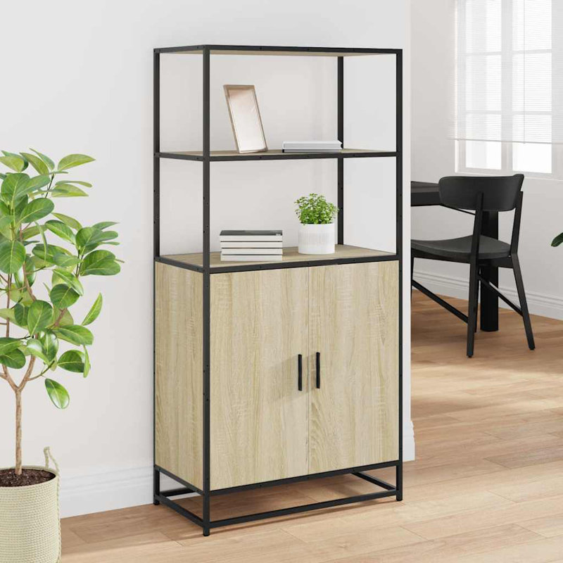 Amanollah 68cm Sideboard, Sonoma oak