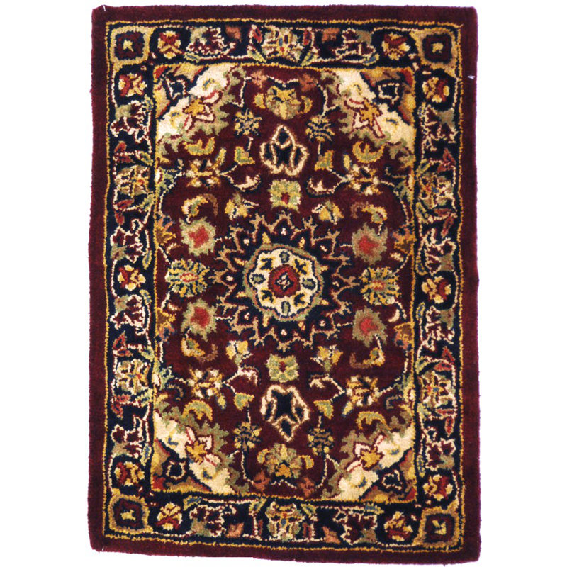 Mcauliffe Hand Tufted Wool Oriental Rug, Rectangle 2' x 3'