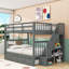 Lit superposé standard avec lit gigogne Hade de Harriet Bee-555626685-601435408