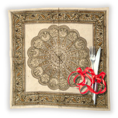 18" Set of Four Cotton Napkins