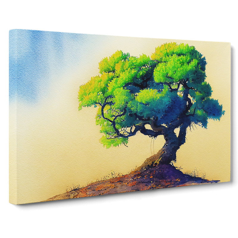 Fabulous Apple Tree - Wrapped Canvas Print, 35cm H x 50cm W x 3cm D