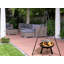 Vitela Round Steel Smokeless Fire Pit