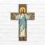 Figurine Jésus en croix