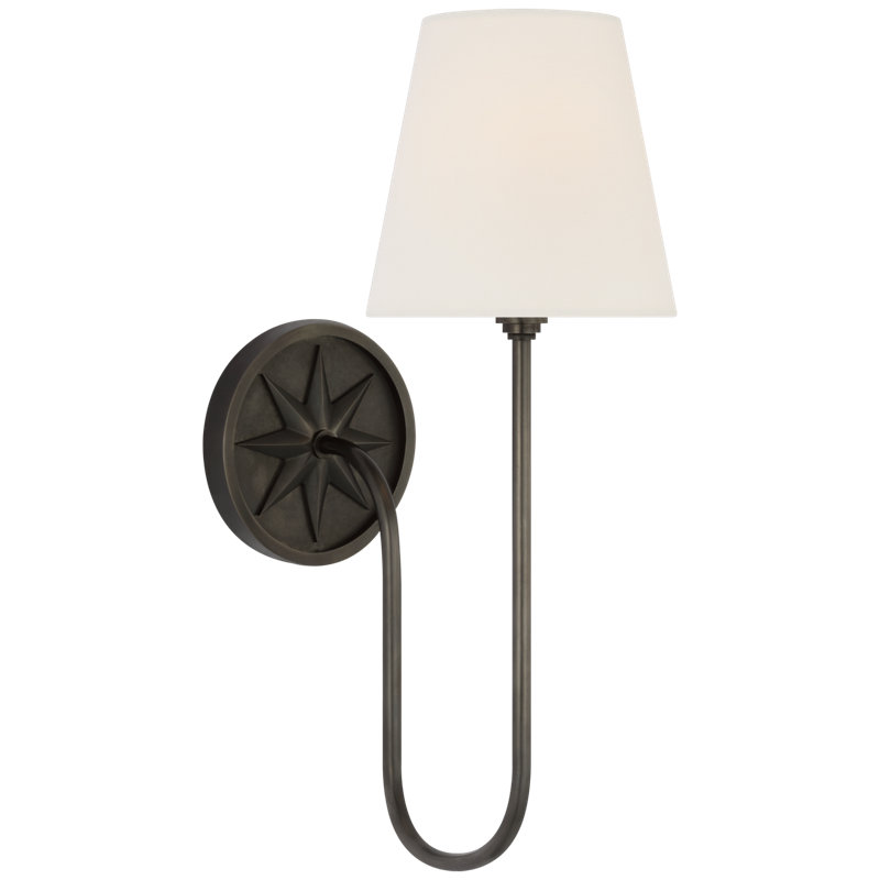 Polaris 1 - Light Armed Sconce By Chapman & Myers