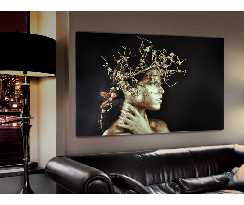 No Frame Print on Glass