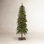 Lighted Artificial Pine Christmas Tree