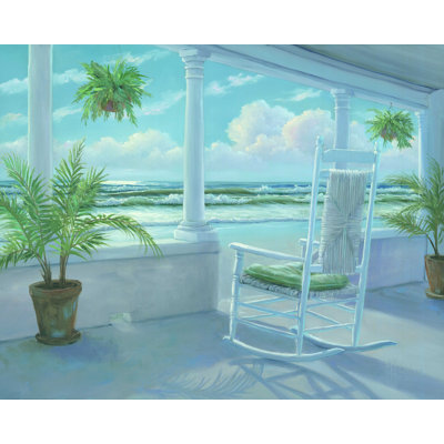 Coastal Porch I - reproduction d'art sur toile tendue