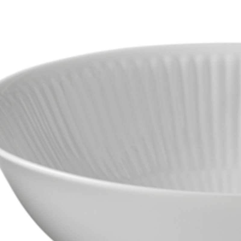Royal Copenhagen White Fluted Cereal Bowl
