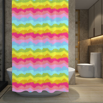 Rideau de douche simple Anwari