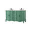 Ensemble de meuble-lavabo double 60 po Lunette-1031463438-990731989