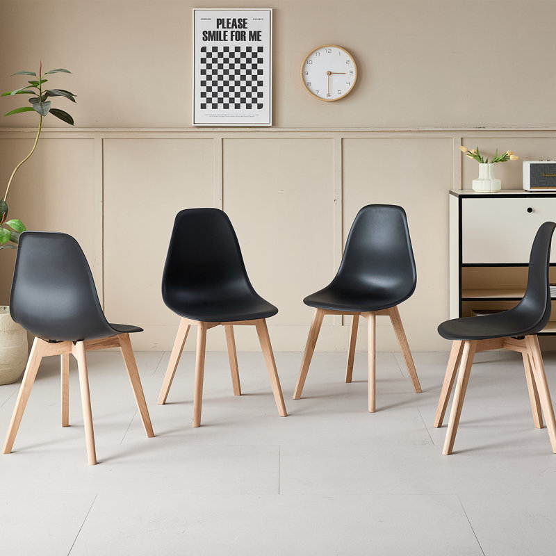 Florentine 43cm H Side Chair, Black