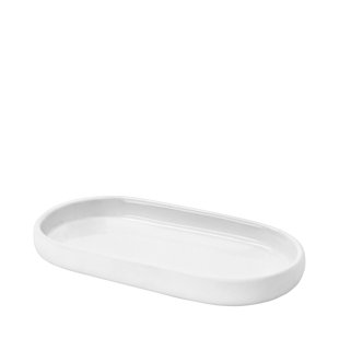 Oval Tray - SONO, White - Available at Grounded