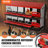 10-Compartment Chicken Nest Box Mental Box with Inclined Nesting Boxes