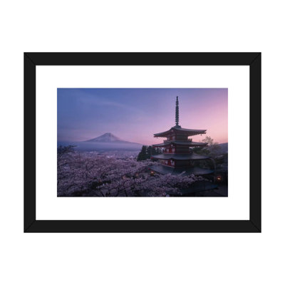 Mont Fuji Sakura par Javier de la Torre-reproduction de photo