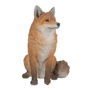 Hi-Line Gift Ltd. Seated Fox figurine & Reviews | Wayfair