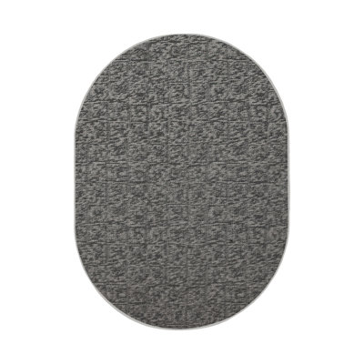 Tapis intérieur / extérieur gris Ganimete