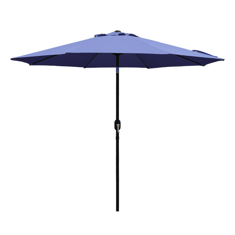 Parasol de marché inclinable Tempo de 2,74 m, Marine