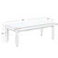 Table basse contemporaine à miroir rectangulaire avec des thèmes de sculpture rétro, convient à la maison et au bureau, convient à l'espace de travail du salon