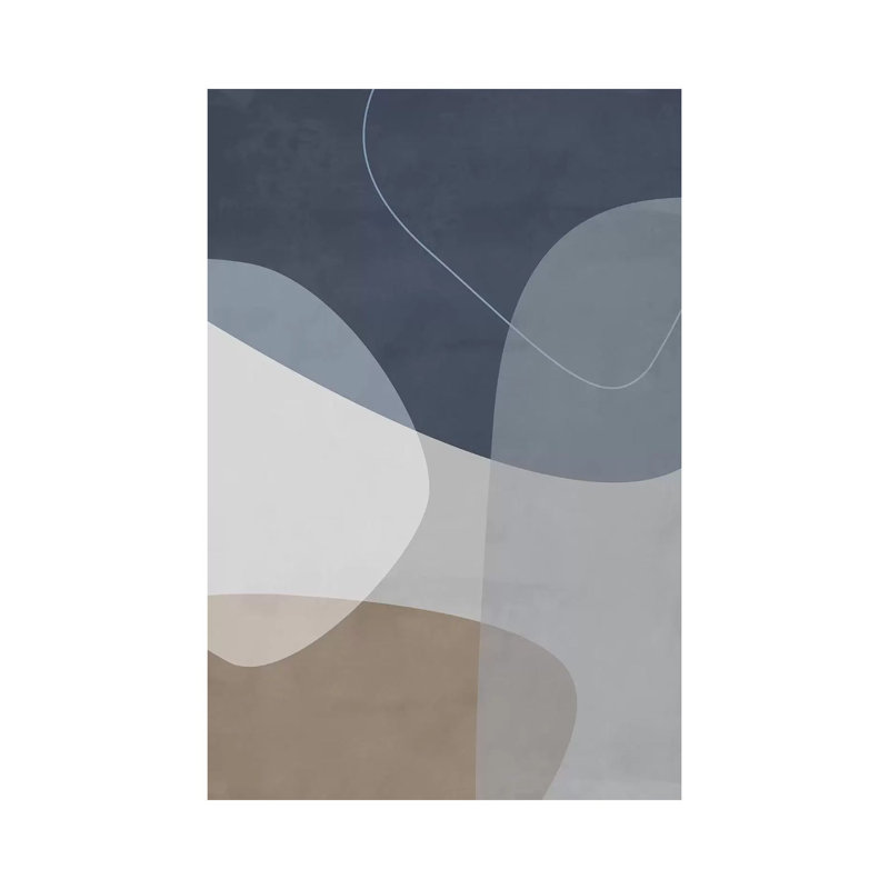 Graphic 210X by Mareike Böhmer - Print on Canvas, Wrapped Canvas, 101.6cm H x 66.04cm W x 3.81cm D