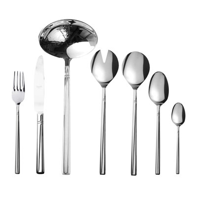 Ensemble de couverts Aria - 51 pièces - Acier inoxydable