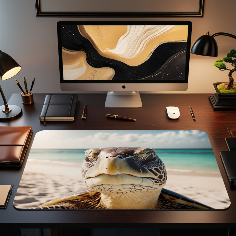 Polyester Desk Pad, 31.5x15.5