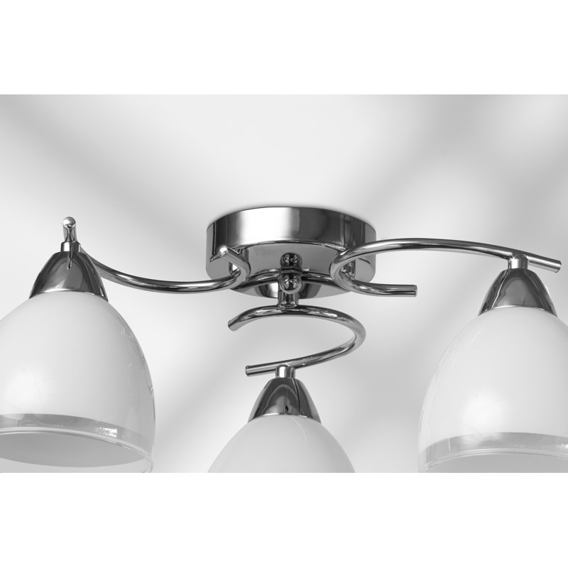 Astro Glass Semi Flush Mount