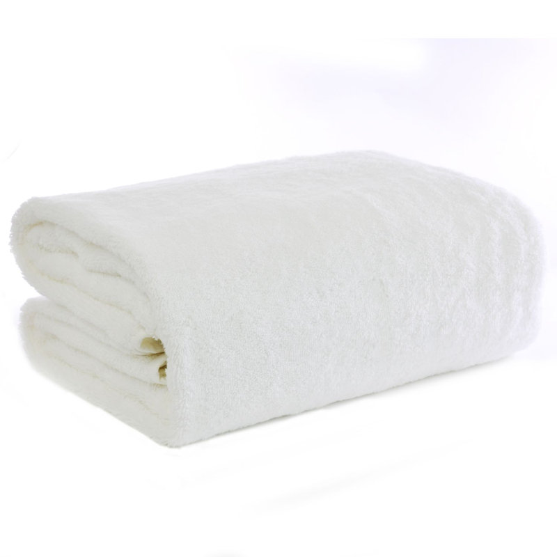 Super Plush Bath Towel, White