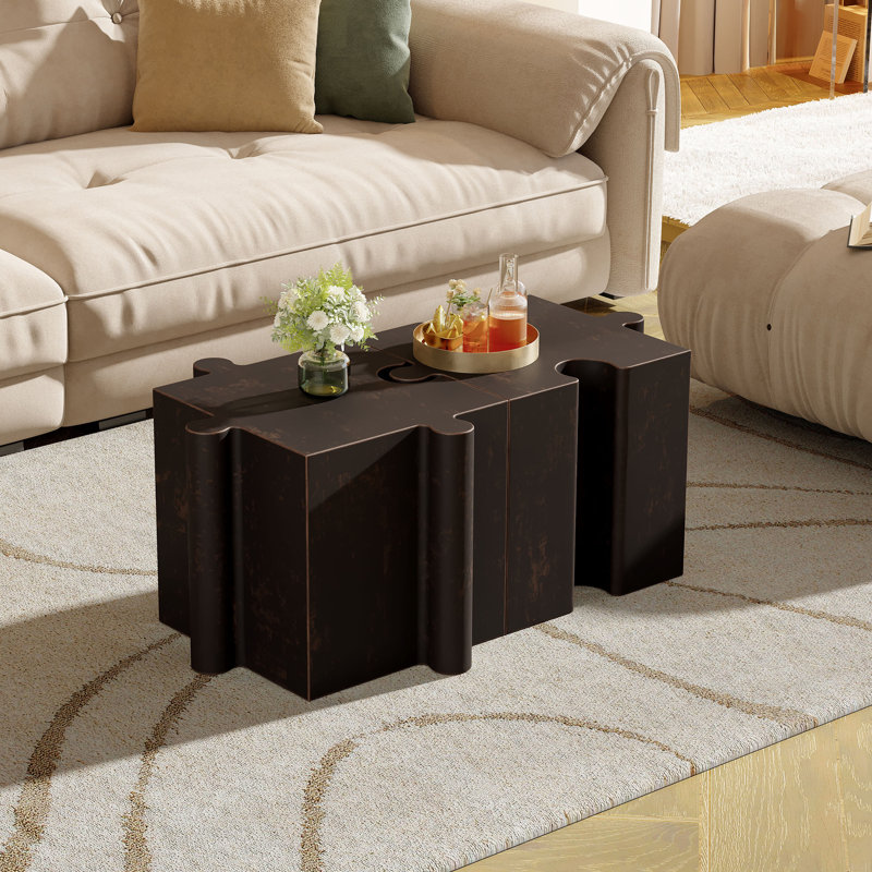 Table de bout, table d'appoint pour l'intérieur et l'extérieur, Cuivre