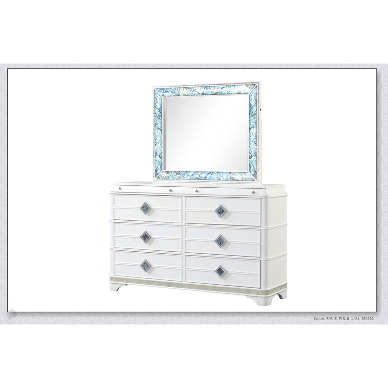 Commode 6 tiroirs Laguna