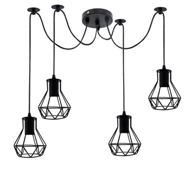 Bushman 4 - Light Black Pendant