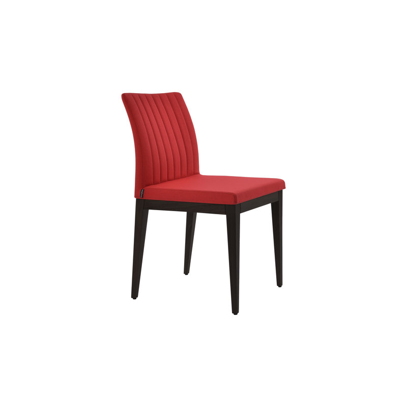 Chaise en bois Zeyno, Cannelle, Wengé