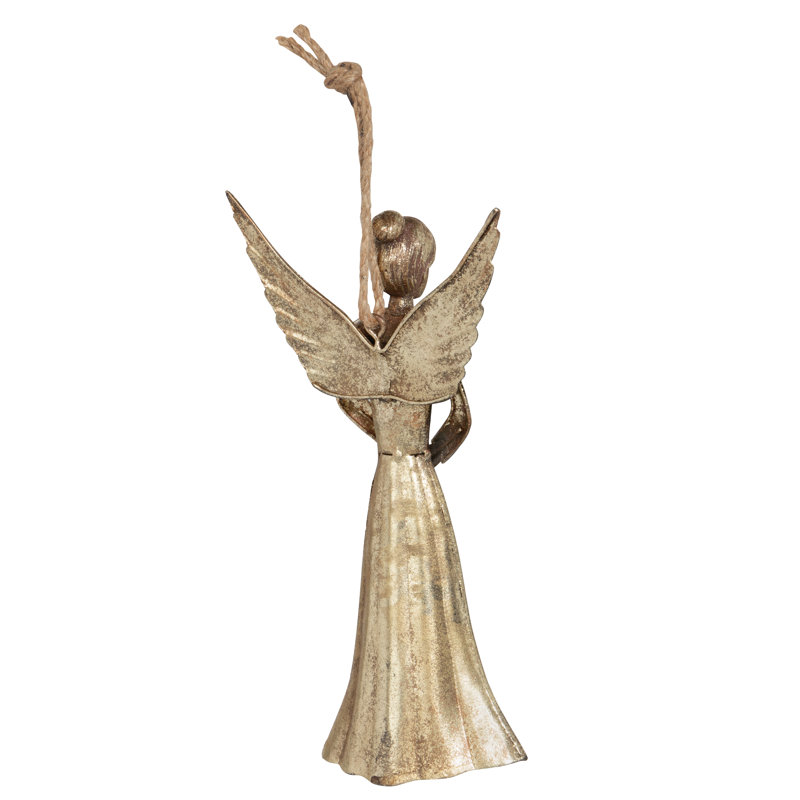 Angel Iron Bell, 14"H, 9.75"h